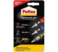 [PP3KH] Pattex Set de réparation, 3 pièces