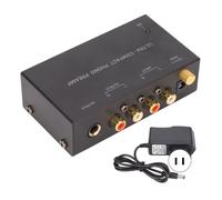 Pp400 Platine Phono PréAmpli StéRéO EntréE Rca Sortie Rca Lecteur De Disque Amplificateur Avec Bouton De Commande IndéPendant Prise Us 100-240v