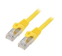 PP6A-LSZHCU-Y-1.5M Patch cord RJ45-Slug,des deux côtés S/FTP 6a Line Cu LSZH GE