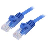 PP6U-5M/B Patch cord RJ45 mâle, recto-verso U/UTP 6 Line CCA PVC GEMBIRD