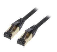 PP8-LSZHCU-BK-5M Patch cord RJ45-Slucker,Des deux côtés S/FTP Cat 8 Line Cu...
