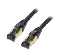 PP8-LSZHCU-BK-7.5M Patch cord RJ45-Slucker,Des deux côtés S/FTP Cat 8 Line Cu...