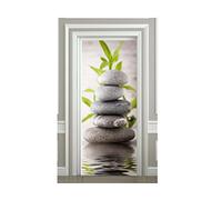 PPA DESIGN Sticker Porte Galets Feuille Effet Flou - SAPP7016 (83x204cm)
