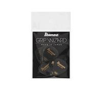 PPA14MSGBK - 6 médiators Grip Wizard série Sand Grip noir - medium - 0,8mm