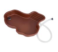 PpAaJK Accessoires pour Amphibiens de Piscine de Baignade pour avec Rampe Bol D' pour pour Tortue, Hamster, Léopard,A