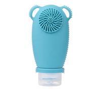 PpAaJK Bouteille Rechargeable de Voyage en Silicone Brosse de Nettoyage Du Bouteilles de Shampoing Portables Lotion Cosmétiques Récipient B