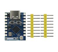 PpAaJK ESP32-C3 PRO Carte de Développement Mini ESP32-C3FH4 Puce Module WiFi Bluetooth Non Soudé