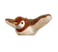 PpAaJK Jouets interactifs pour chats, rechargeable, jouet pour chats en forme de volant, qui gazouille et claque (voler), peut ajouter de l'herbe, activé au toucher