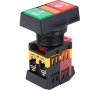 PPBB-30N Interrupteur à double bouton poussoir avec lumière LED Bouton momentané marche-arrêt (24VDC)