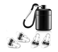 PPcdfre Bouchons d'oreilles de concert haute fidélité, réutilisables avec suppression du bruit pour concerts, réduction du bruit, musiciens, festival de musique