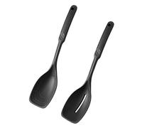 PPcdfre Cuillère de Cuisson en Silicone Cuillère avec Bol Profond et Marque de Mesure pour Mélanger, Servir