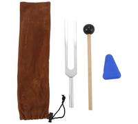 PPcdfre Diapason 417 Hz Chakra pour la guérison du son - Diapason avec base en silicone