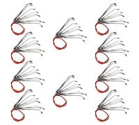 PPcdfre Lot de 100 lampadaires de 8 cm de hauteur pour modélisme de paysage ferroviaire