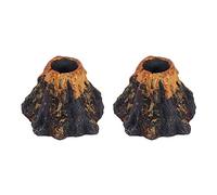 PPcdfre Lot de 2 pompes à oxygène décoratives en forme de volcan pour aquarium