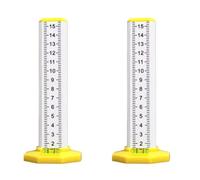 PPcdfre Lot de 2 règles de nivellement de quille en acier léger pour le travail du bois, règle spéciale, niveau de hauteur égale, double usage, blanc