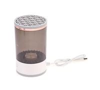 PPcdfre Machine de nettoyage de pinceaux de maquillage électrique portable automatique USB pour toutes les tailles de brosse de maquillage de beauté