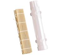 PPcdfre Moule à Sushi Rayé pour, Ensemble D'Outils de Moulage de Boules de Riz à Faire Soi-Même, pour la Cuisine, pour Sushi, Blanc