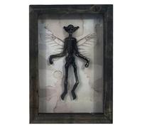 PPcdfre Statue de fée gothique momifiée squelette sorcière décor fée spécimen statue cadre photo peinture décoration d'intérieur A