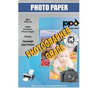 PPD A3 x 50 Feuilles Papier Photo Super Premium Brillant 280g Jet d' Encre, Séchage Rapide, Microporeux, Résistant à l'eau PPD-16-50