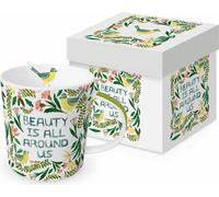 PPD Beauty is around Trend Mug, en boîte cadeau, tasse, tasse à thé, tasse à café, 350 ml, 604328