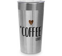 PPD Coffee Lover Steel Travel Mug, Thermobecher, Coffee To Go, Thermo Becher, Isobecher, 430 ml, 604375