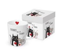 PPD Friends will be Trend Mug, in Geschenkbox, Henkelbecher, Kaffeebecher, Becher, Tasse, New Bone China, 400 ml, 160302670