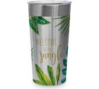 PPD Jungle Steel Travel Mug, Thermobecher, Coffee To Go, Thermo Becher, Isobecher, 430 ml, 604386