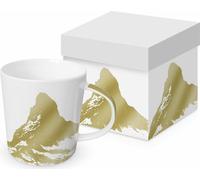 PPD Matterhorn gold Trend Mug, tasse à café, mug, tasse, New Bone China, 400 ml, 160302916