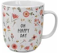 PPD Oh Happy Day Single Mug, Tasse, Tasse à thé, Tasse à café, New Bone China, 400 ml, 164100775