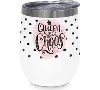 PPD Queen of Chaos Thermo Mug, Thermobecher, Coffee To Go, Isobecher, Iso Becher, 350 ml, 441319