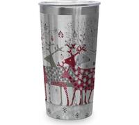 PPD Scandic Christmas Steel Travel Mug, Thermobecher, Coffee To Go, Thermo Becher, Isobecher, 430 ml, 604533