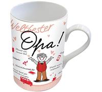 PPD Tasse à café thé Mug en Porcelaine 'Weltbester Opa' 0,25l D@H