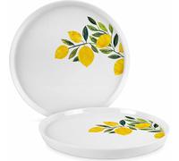 PPD Traceys Citronella Trend Plate 21, Teller, Frühstücksteller, Kuchenteller, New Bone China, Ø 21 cm, 160902563
