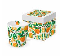 PPD Traceys Orangina Trend Mug, en boîte cadeau, tasse à anse, tasse à café, mug, New Bone China, 400 ml, 160302562