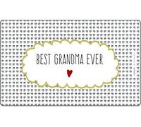 PPD Tray Best Grandma, Planche à déjeuner, Planche, Petit déjeuner, Resopal, 14.3 x 23.3 cm, 661279