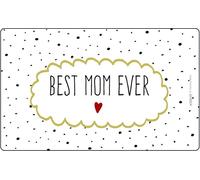 PPD Tray Best Mom, Frühstücksbrettchen, Brettchen, Frühstück, Resopal, 14.3 x 23.3 cm, 661277