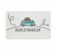 PPD Tray Worldtraveler, Frühstücksbrettchen, Brettchen, Frühstück, Resopal, 14.3 x 23.3 cm, 661322