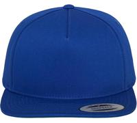 Ppdaz-Flexfit Casquette De Baseball Classic 5 Snapback, Pour Homme Et Femme, Taille Unique, Fermoir Boutons-Pression Réglable Au Dos, Visière Plate, 100% Coton, Plusieurs Couleurs Disponibles