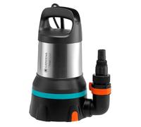 Ppe évac sub 11000 Aquasensor Gardena : Ppe d’évac ac tech Aquasensor i, débit11 000 l/h, aspir plat j 1 mm, sys rac. rap, 450 W (09034-20)