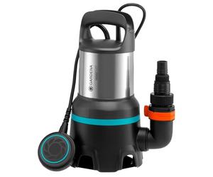 Ppe évac sub eau us 16000 Gardena : Ppe sub ac débit 16 000 l/h, foncti. autocommut flottant ac fonction. continu, sys rac rapide, 450 W (9042-20)