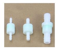 PpeiliL Ensemble de filtres Multi-usages for tuyaux (1 pièce) - 5 pièces (filetages BSP 4/6/8/10/12 mm) for Aquariums, Applications hydrauliques et pneumatiques(White 4mm)