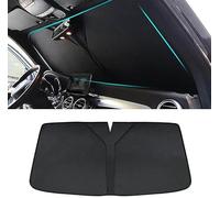 PpeiliL pour Nissan NV200 Pare Soleil de Pare Brise de Voiture Pliable Isolation Thermique Couverture Interieur