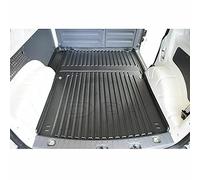 PPH Cargo Mat Protection de coffre en plastique pour VW Caddy 2 places à partir de 2004 Noir 145 x 80 x 2 cm
