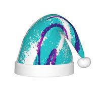 PPHGUT Bonnet de Noël confortable pour enfants Motif tasse des années 90 pour fête de Père Noël Nouvel An