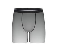 PPHGUT Boxer pour homme imprimé blanc à noir ombré pour un port quotidien confortable et respirant, Noir , S