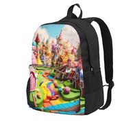 PPHGUT Candy Land Sac à dos pour adulte Grande capacité Résistant à l'eau Randonnée Plein air