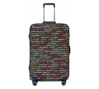 PPHGUT Housse de protection élastique universelle pour valises avec code programmeur, voyage, quotidien, affaires, vacances, Noir , S, Bagage à main