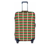 PPHGUT Housse de protection universelle pour valise de voyage avec drapeau de la République tchétchène - Imperméable et légère, blanc, XL, Organiseur de sac