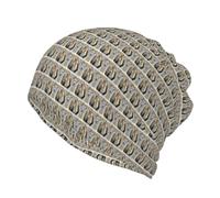 PPHGUT Joli bonnet multifonction avec imprimé lama pour l'hiver, chaud pour l'extérieur, tendance, foulard, couvre-chef, usage quotidien, Noir , S