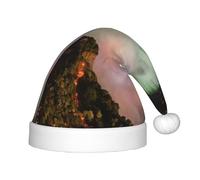 PPHGUT Niagara Falls Bonnet de Noël confortable pour enfant Motif chutes du Père Noël Nouvel An